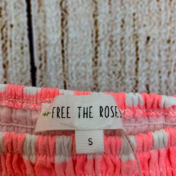 Anthropologie Pink Gingham Mini Dress - Picture 6 of 7